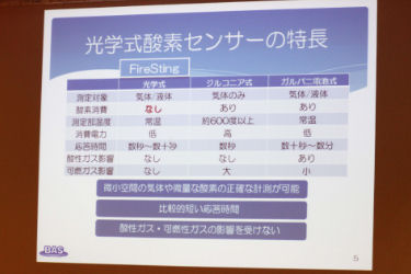 「光学式酸素モニターFireStingのご紹介」 ビー・エー・エス株式会社　営業　松岡 聖典