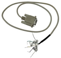 図5：モデル2325 バイポテンショスタット を SEC2020 スペクトロメーターシステム に接続するためのリモートケーブル 