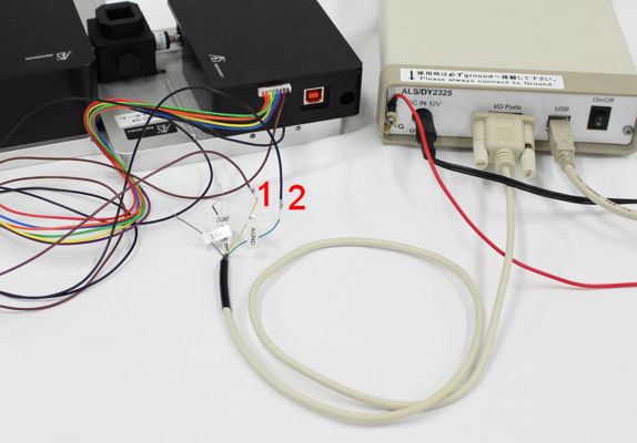 SEC2020とモデル2325の接続