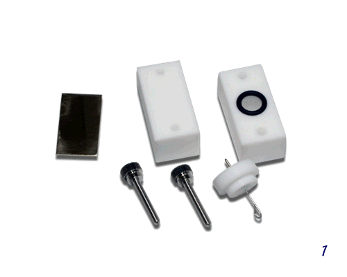 プレート電極評価セル