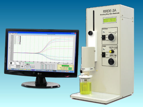RRDE-3A 回転リングディスク電極装置