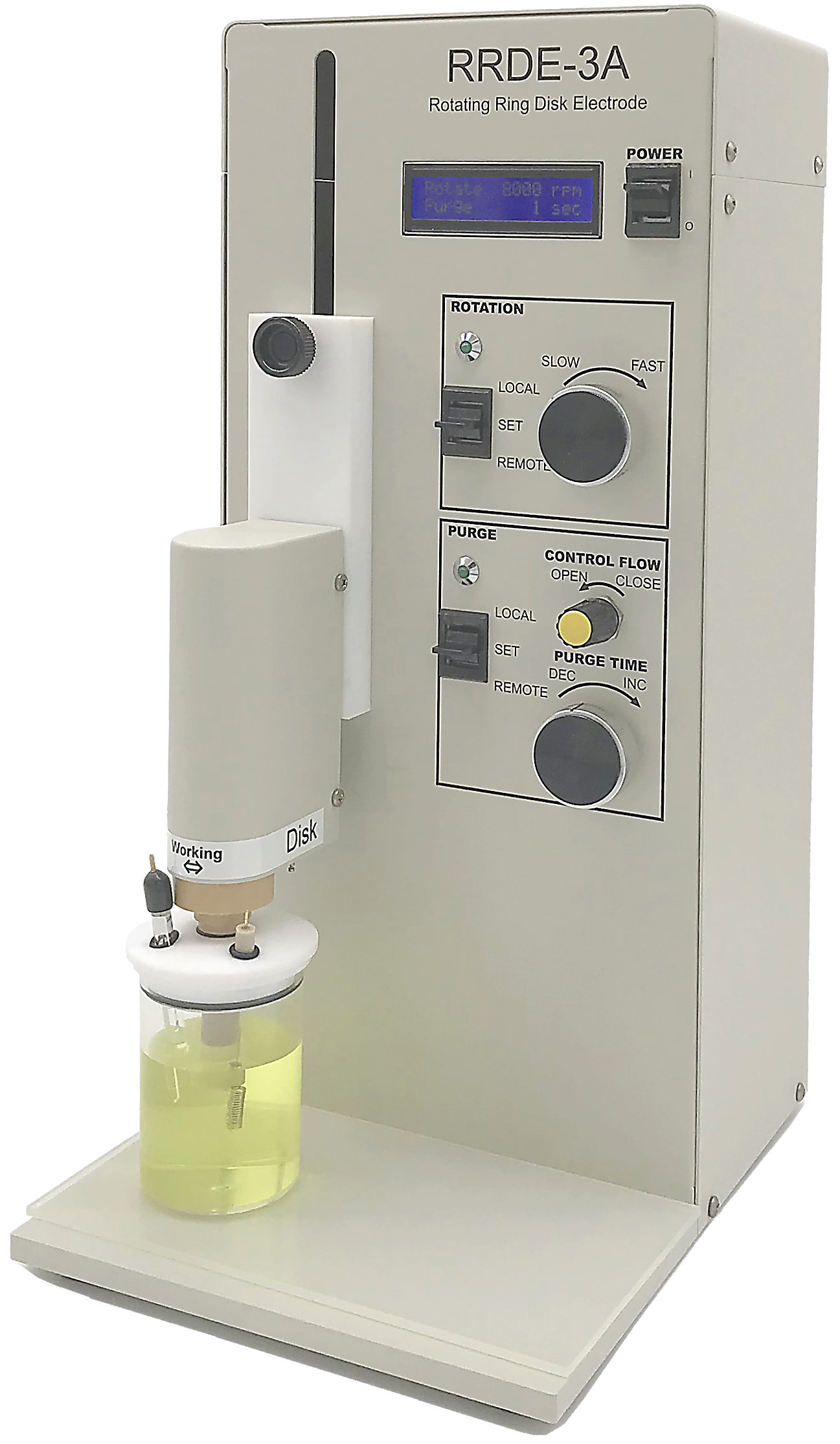 RRDE-3A 回転リングディスク電極装置