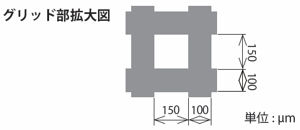 グリッド部分拡大図