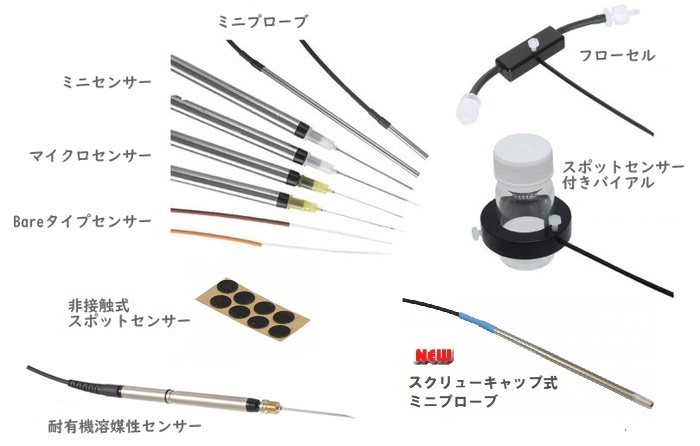 FireSting酸素モニター用各種センサー FireSting酸素モニター用各種センサー